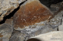 кристаллы в пещере Угрынская