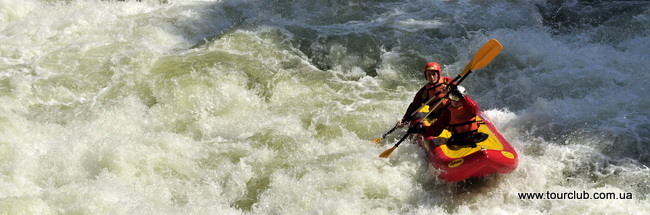 Rafting on Prut